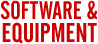 software and equipment